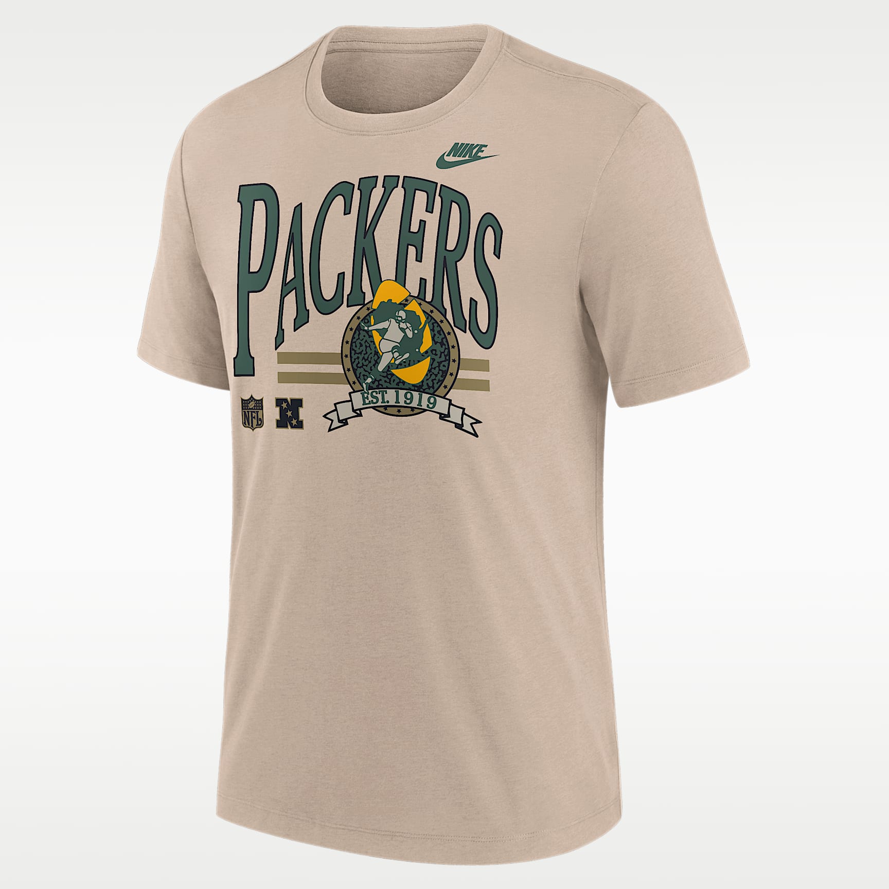 90s NIKE ラガーシャツ　ボーダー　Richmond Tigers Green Bay Packers Rewind Men's Nike NFL T-Shirt. Nike.com